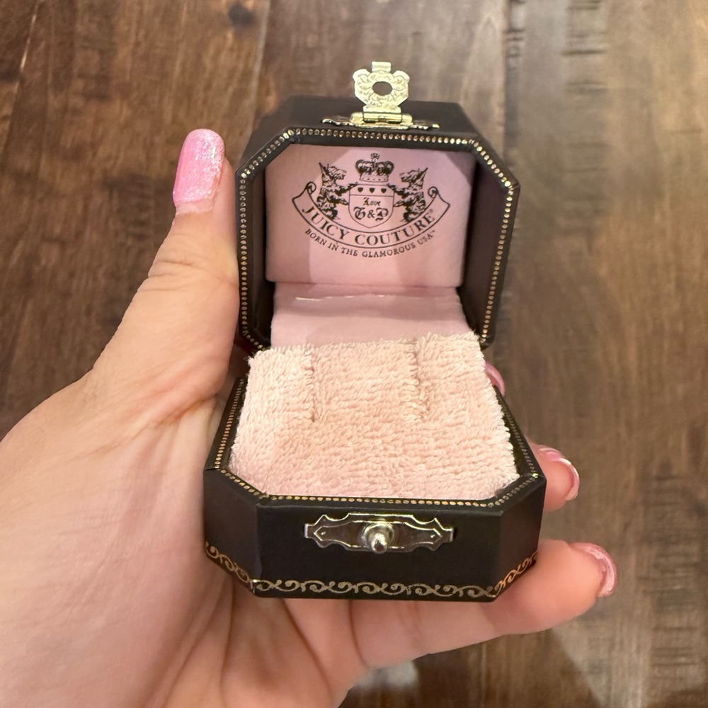 Juicy Couture Earring Jewelry Box Vintage Y2K